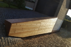 Rhombusleisten mit Kupferabdeckung